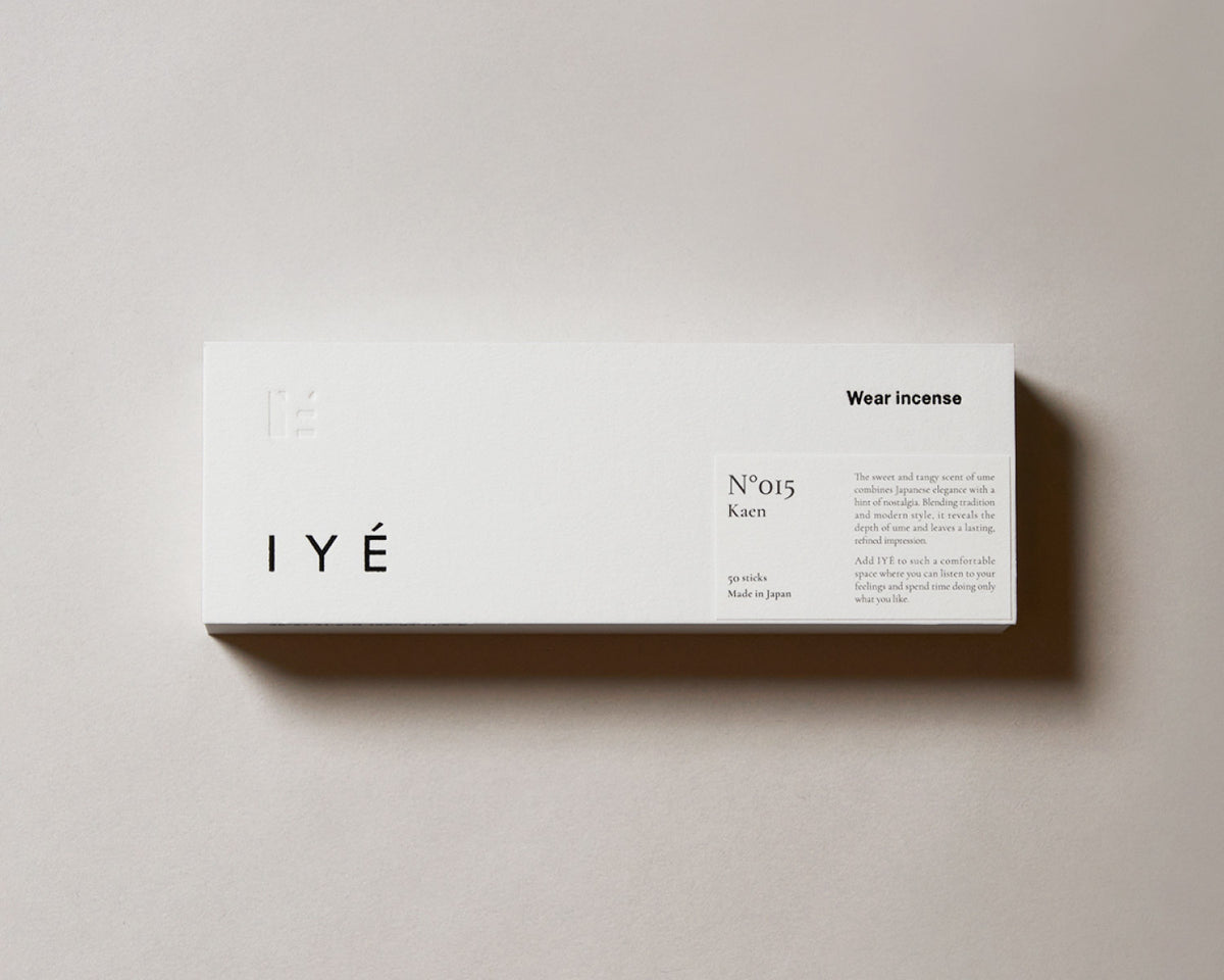 New IYÉ incense No.015 Kaen – IYÉ online store